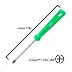 پیچ گوشتی 75×3 چهار سو کد RH-2832 برند رونیکس