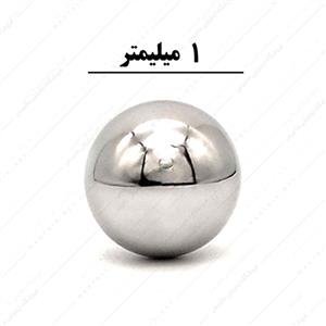 ساچمه فولادی شکل کروی سایز 1 میلی متر بسته 100 عددی