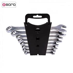 مجموعه 8 عددی آچار یکسر رینگی و یکسر تخت مدل 01