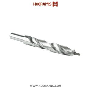 مته اختصاصی دو کاناله نوک دار 12*133*20*7 از جنس HSS-E جهت فرزکاری بر روی پروفیلهای uPVC در ماشینهای  Murat و Haffner