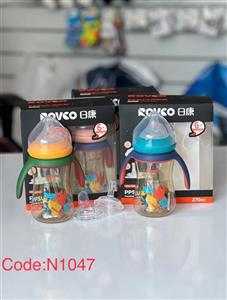 شیشه شیر سه کاره 270 میل  دارای سه سر مختلف رووکو rovco 1047