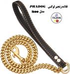 بند / لیش / لید زنجیری و لوکس قلاده سگ برند: PRADOG کد L500