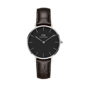 ساعت دنیل ولینگتون مدل Petite york سیلور - سایز 32 (زنانه)