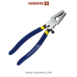 انبر شیشه گیر سرتخت لبه پهن برند glasstool