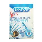 کاندوم شادو SHADOW آنتی باکتریال Antibacterial بسته 12 عددی  Shadow - Antibacterial Condom 12 Pcs