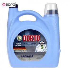 مایع ظرفشویی دورتو dorto با رایحه سیب 3750 میلی لیتر