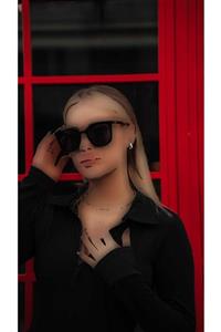 قاب عکس عینک شیشه ای طرحدار مشکی زنانه برند Angel Eyes کد 1706903060