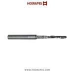 مته اختصاصی سگمنتال تک کاناله ۸*۱۰۰*۵۰*۴۰*۵ از جنس Solid Carbide و HSS-E جهت سوراخکاری و شیارزنی در پروفیلهای  uPVC در ماشین Murat