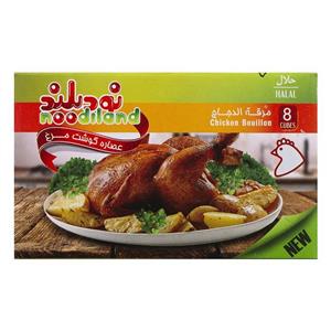 پودر عصاره گوشت مرغ نودیلند بسته 8 عددی Noodiland Chicken Stock Powder Pack Of 8