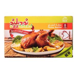 پودر عصاره گوشت مرغ نودیلند بسته 8 عددی Noodiland Chicken Stock Powder Pack Of 8