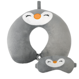 بالش گردنی طرح پنگوئنچشم بند خواب | برند دی دل