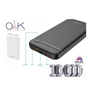 پاوربانک 10هزار اوآک powerbank 10000ma OAK 