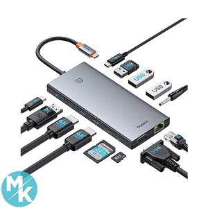 هاب ۱۳ پورت USB3.1 برند Baseus مدل BS-OH119