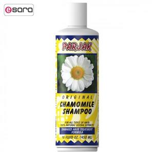 شامپو پرژک مدل Chamomile مقدار 450 میلی لیتر Parjak Chamomile Shampoo 450 ml