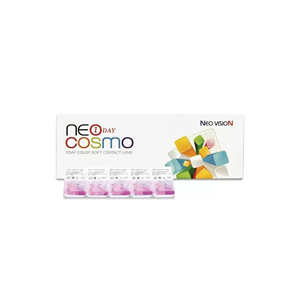 نئوکاسمو لنز چشمی روزانه Neo Cosmo شماره d038 رنگ honey 