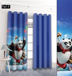 پرده تصویری طرح پاندا کونگفو کار – دو