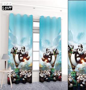 پرده تصویری طرح پاندا ی کونگفوکار