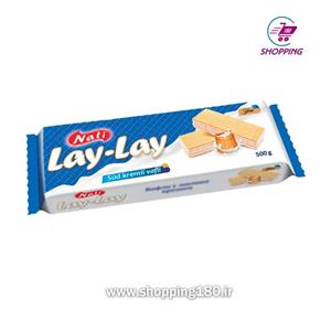ویفر ناتی لی لی با طعم شیری 500 گرم