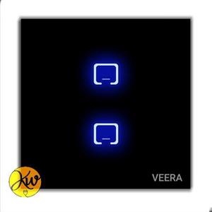 کلید لمسی دو پل ویرا مشکی