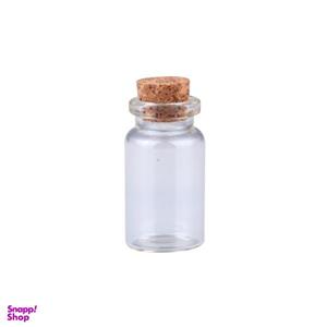 بطری دکوری طرح استوانه کد 0833 بسته 6 عددی