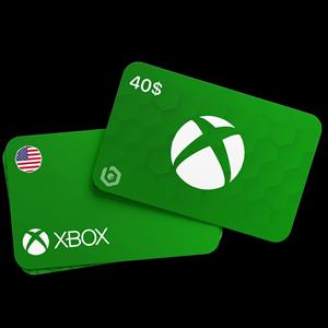 گیفت کارت ۴۰ دلاری ایکس باکس آمریکا