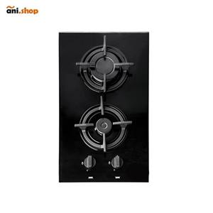 اجاق گاز شیشه ای ۲ شعله توکار