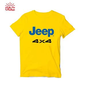 تیشرت زرد 4X4 Jeep