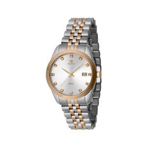 ساعت زنانه برند سناتور( اصل ) ضد آب رنگ ثابت موتور ژاپن تقویم دار کد 1916303