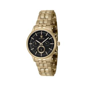 ساعت زنانه برند سناتور( اصل ) سه موتوره فعال ضد آب رنگ ثابت موتور ژاپن کد 1916277