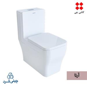 توالت فرنگی یک تکه آرتا درجه 2