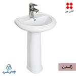 روشویی پایه دار ژاسمین سایز 54 درجه 1