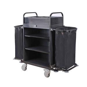 ترولی هتلی خانه داری بدنه pvc مدل 9406