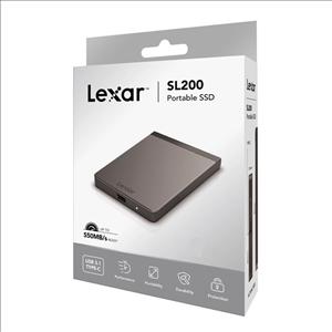 اس اس دی اکسترنال لکسار مدل SL200 ظرفیت 1 ترابایت