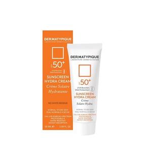 ضد آفتاب بی رنگ درماتیپیک با SPF 50 مناسب پوست خشک Dermatypique Sun Screen Cream For Normal To Dry Skin 