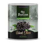 زیتون سیاه اسلایس بانیان کیلویی ۳ کیلویی_ sliced olive black 3 kg