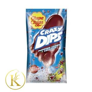 آبنبات چوبی جرقه ای پا چوپاچاپس با طعم نوشابه (۱۶ گرم) chupa chups