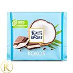 شکلات ریتر اسپرت با مغز کرم نارگیل (100 گرم) ritter sport