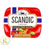 خوشبو کننده دهان بدون شکر اسکاندیک با طعم سیب و دارچین 14 گرم scandic