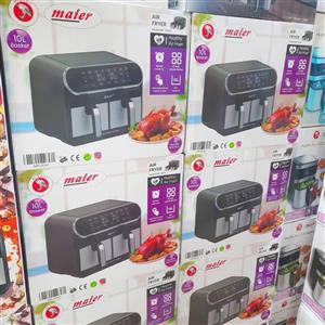 سرخکن رژیمی دوقلو 10 لیتر مایر MAIER مدل MR 9040 