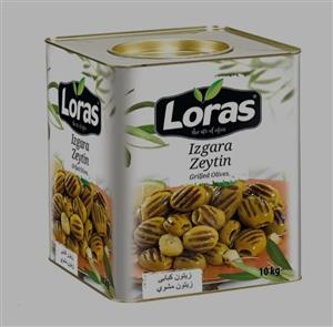 زیتون کبابی لوراس 10 کیلو گرم خالص(بدون کسر مالیات)