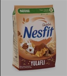 غلات صبحانه شکلاتی نستله ترکیب دانه های کامل غلات و کاکائو 400 گرم نسفیت Nestle NESFIT