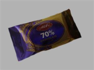 شکلات پذیرایی فله ABK شکلات تلخ 70% بسته یک کیلویی