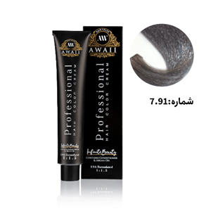 رنگ مو آوایی سرامیک شماره7.91 حجم 120 میل