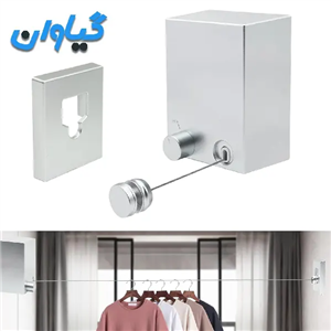 بند رخت جمع شونده هتلی گیاوان
