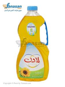 روغن مایع آفتابگردان حاوی ویتامین دی و ای لادن مقدار 1620 گرم Ladan Sunflower Liquid Oil Contain Vitamin D and E 1620g