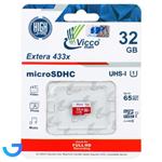 کارت حافظه Vicco microSDHC مدل Extra 433x UHS-I ظرفیت 32 گیگابایت