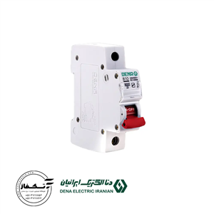 فیوز مینیاتوری یک پل 10 آمپر دنا الکتریک تیپ B مدل B10-10K-1P