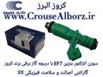 سوزن انژکتور بنزین EF7 با دریچه گاز برقی کد CR391721 برند کروز پلاس