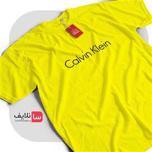 تیشرت زرد برند Calvin Klein (CK)