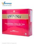 بسته 4 عددی چای کیسه ای سنتی انگلیسی توینینگز اختلاط انواع چای سیاه 100 عددی